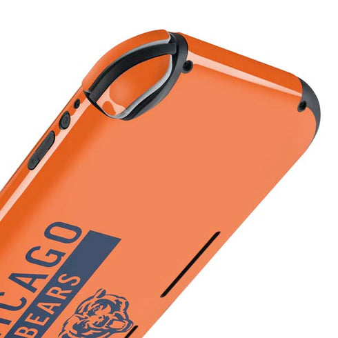 NFL Chicago Bears Orange Performance Series Nintendo Switch Lite Skin